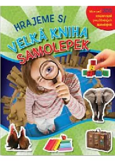 Velká kniha samolepek – hrajeme si