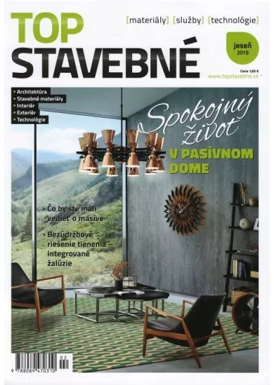 Top stavebné materiály, služby, technológie jeseň 2019