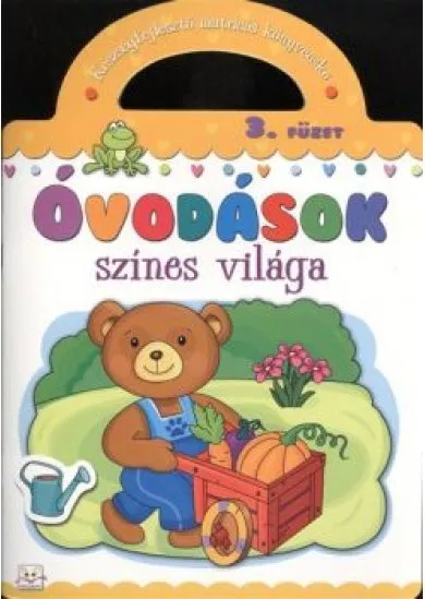 Óvodások színes világa 3. /Készségfejlesztő matricás könyvecske