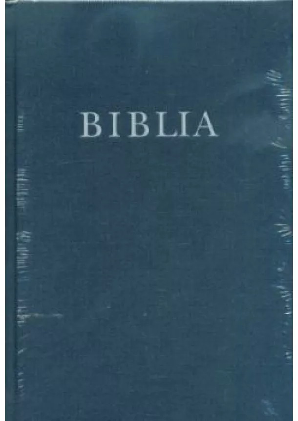 Biblia - Biblia /Revideált, új fordítású - középméret, vászon (kék)