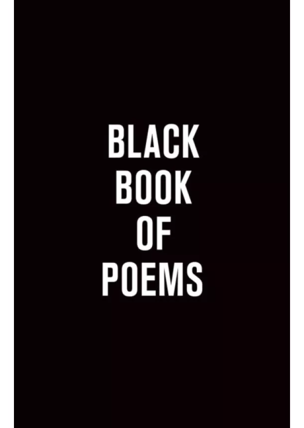 Vincent Hunanyan - Black Book of Poems