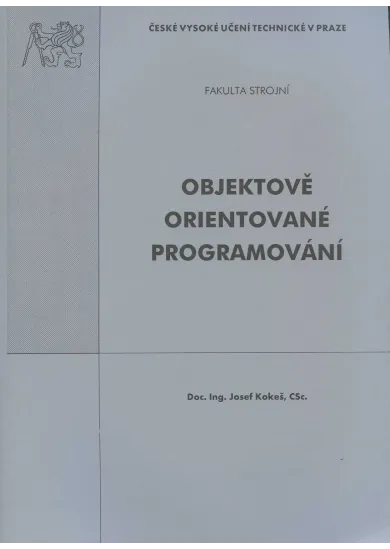 Objektově orientované programování