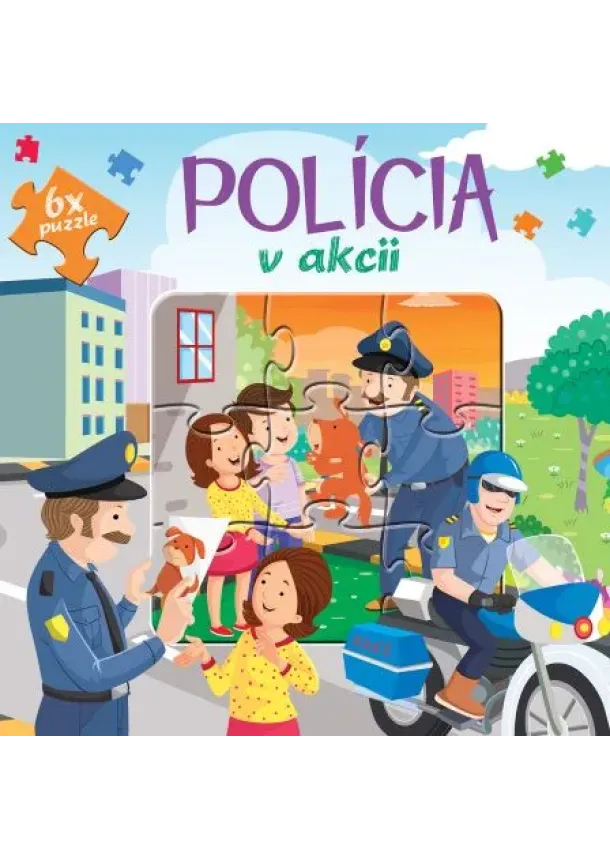 Polícia v akcii - 6x puzzle
