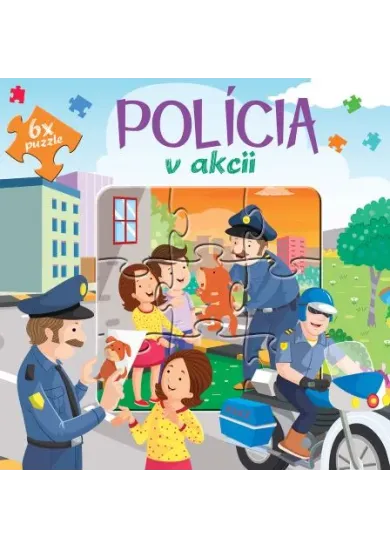 Polícia v akcii - 6x puzzle