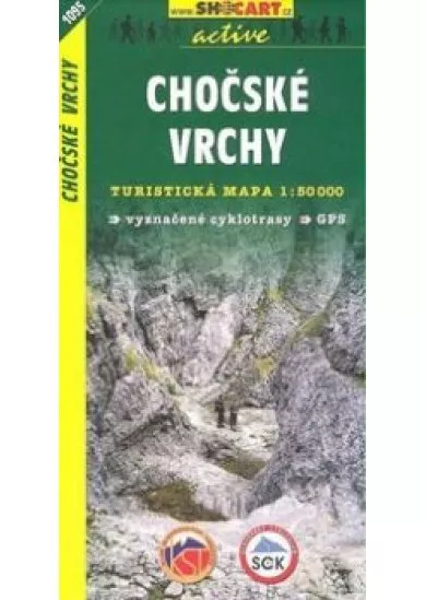 SC 1095 Chočské vrchy 1:50 000 