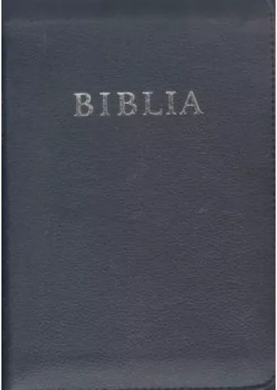 Biblia /Revideált, új fordítású /bőr, zipzáras (2014-es)