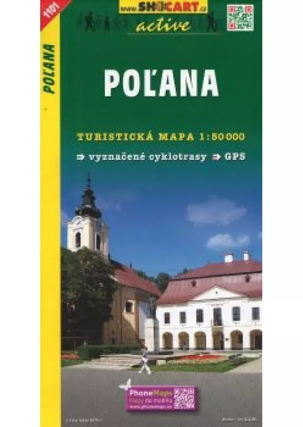 Poľana turistická mapa 1:50 000 tmč 1101