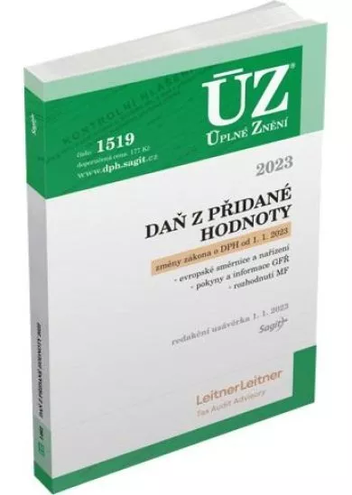 ÚZ 1519 Daň z přidané hodnoty