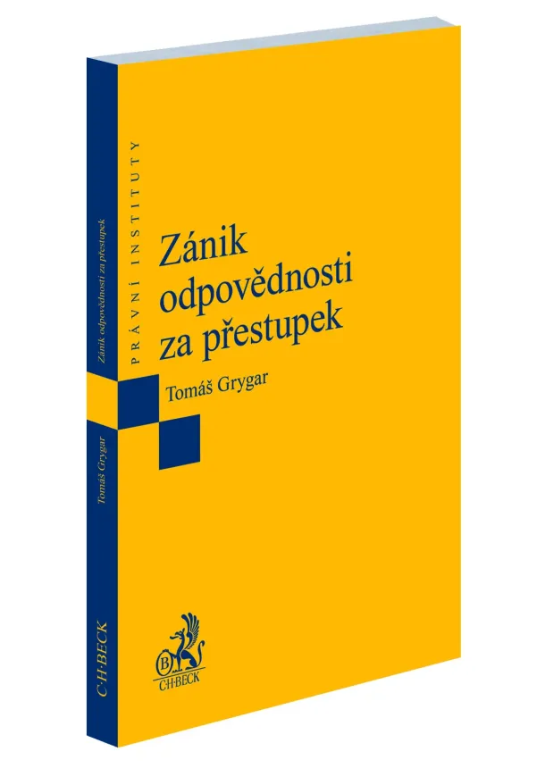 Tomáš Grygar - Zánik odpovědnosti za přestupek