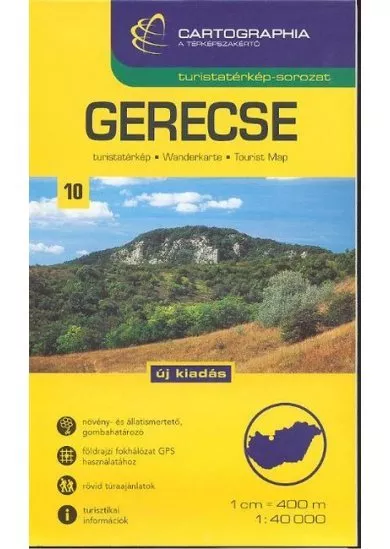 Gerecse - Turistatérkép-sorozat 10.