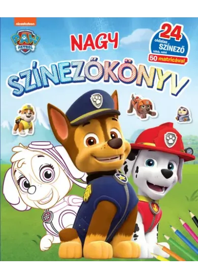 Nagy színezőkönyv - Mancs Őrjárat