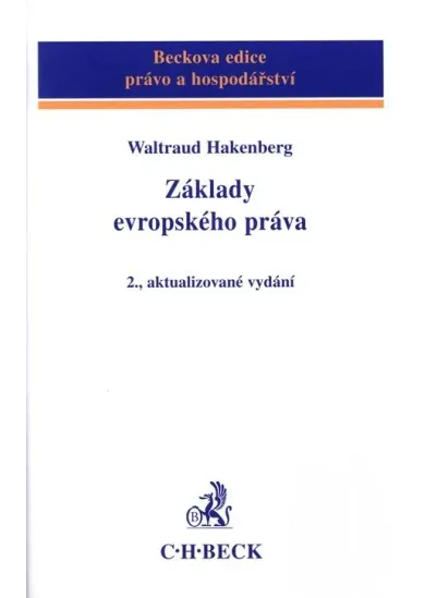Základy evropského práva - 2. vyd.
