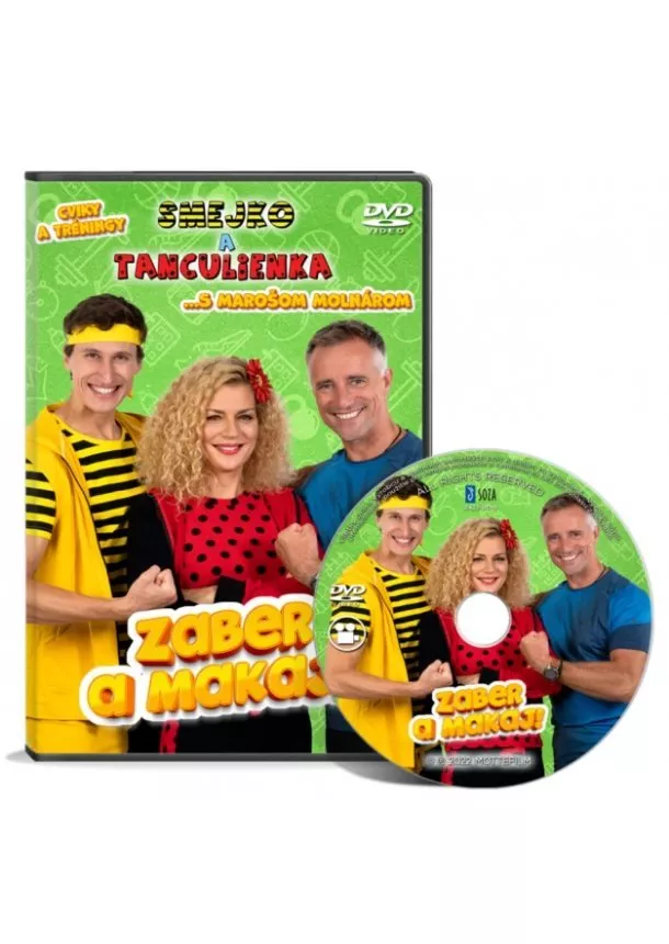 Smejko a Tanculienka - Smejko a Tanculienka: Zaber a makaj! - DVD