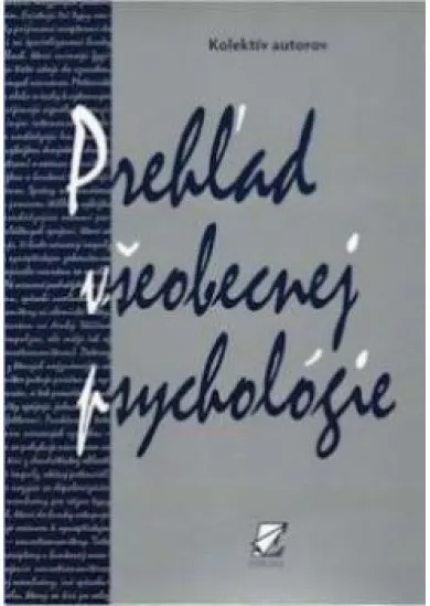 Prehľad psychológie psychológie