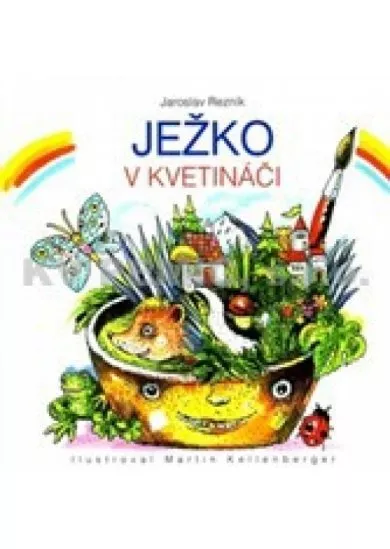 Ježko v kvetináči