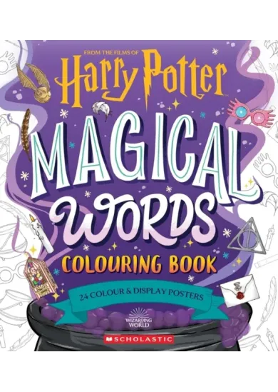 Magical Words Colouring Book