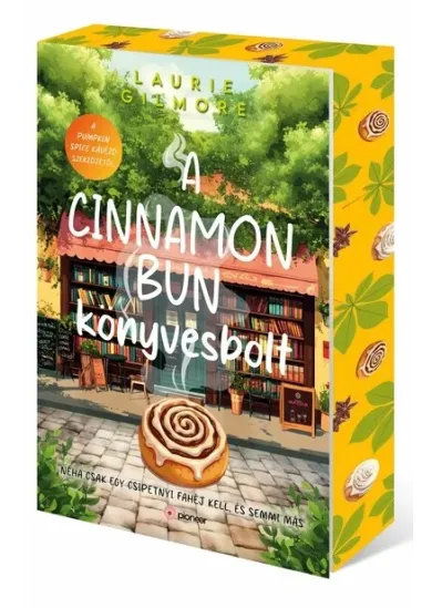 A Cinnamon Bun könyvesbolt (éldekorált)