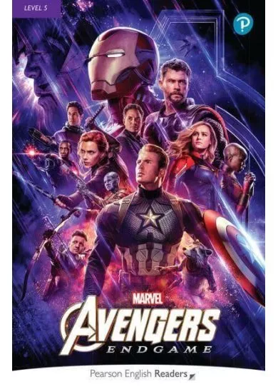 Pearson English Readers: Level 5 Marvel Avengers End Game Book + Code Pack