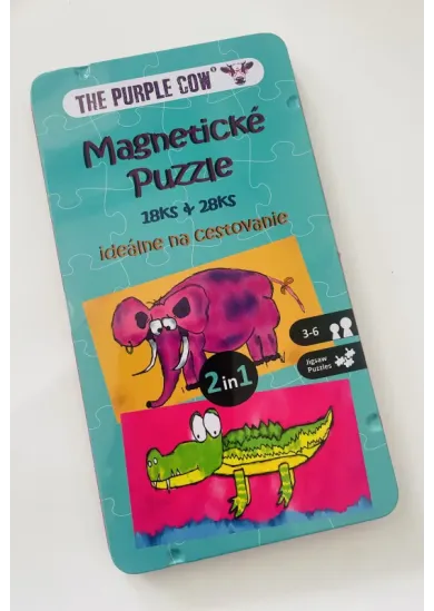 Magnetické Puzzle - ideálne na cestovanie