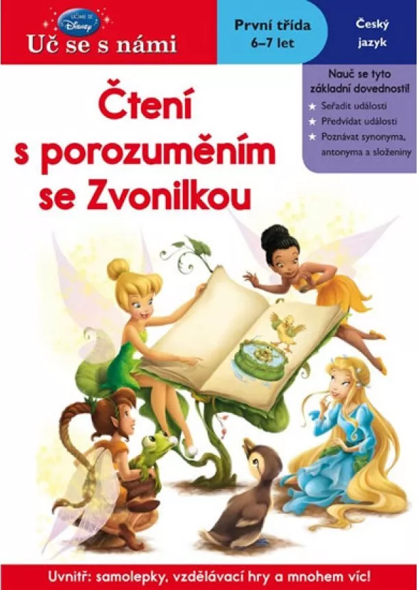 Walt Disney - Uč se s námi - Čtení s porozuměním se Zvonilkou