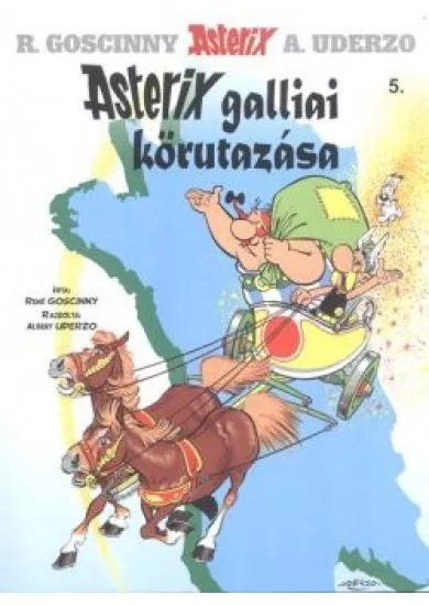 ASTERIX GALLIAI KÖRUTAZÁSA