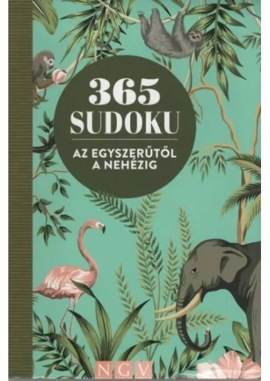 365 Sudoku - Az egyszerűtől a nehézig (ceruzával)