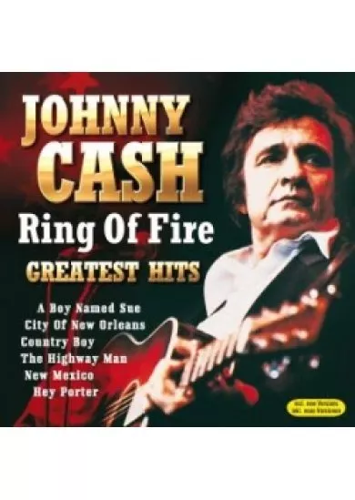 2 CD Johny Cash - Ring Of Fire-Greatest Hits