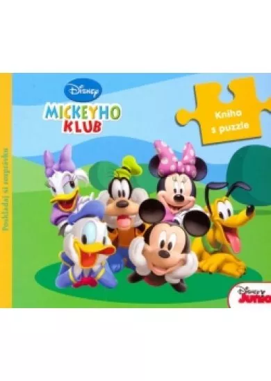 Mickeyho klub - Kniha s puzzle - Poskladaj si rozprávku