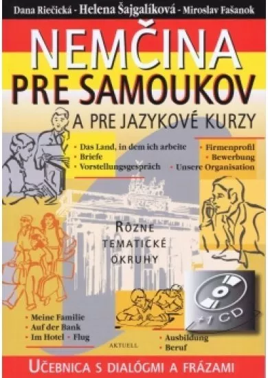 Nemčina pre samoukov a jazykové kurzy + CD