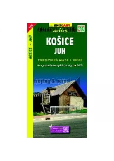 Košice - juh turistická mapa 1:50 000 tmč 1110