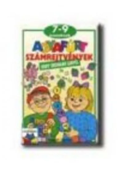 AGYAFÚRT SZÁMREJTVÉNYEK 7-9 ÉVES