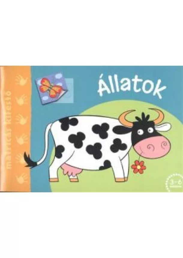 Bárczi László - Állatok /Matricás kifestő