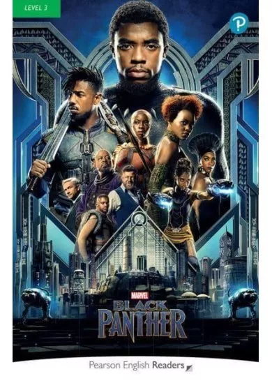 Pearson English Readers: Level 3 Marvel Black Panther Book + Code Pack