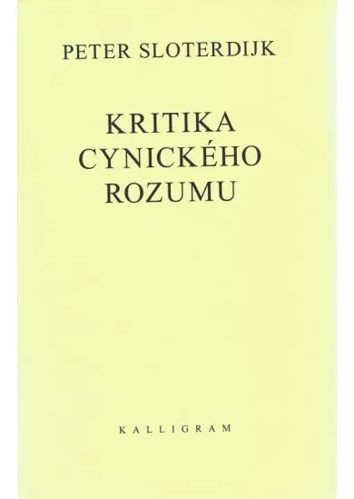 Kritika cynického rozumu