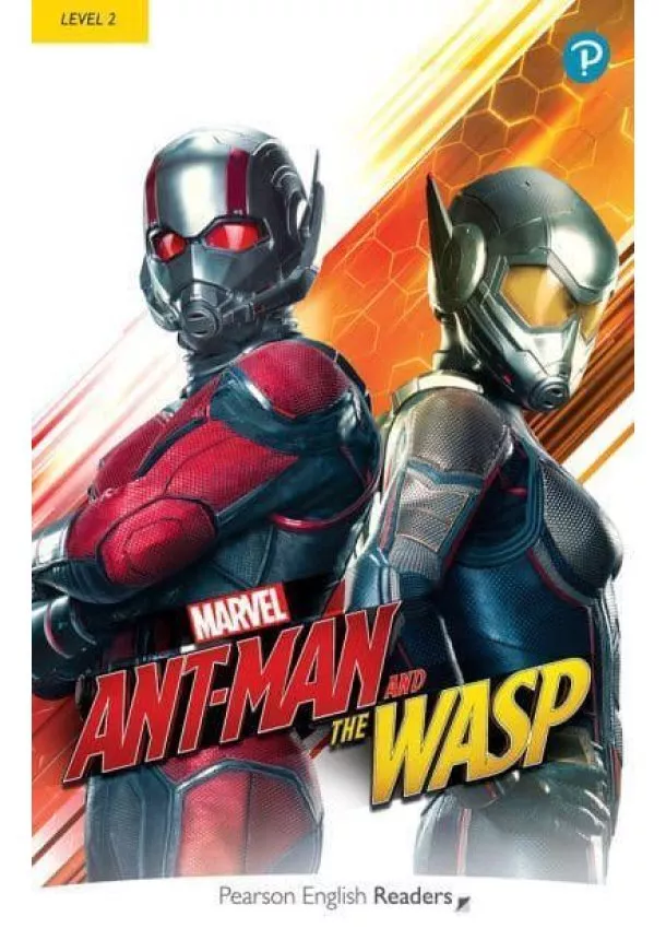 Pearson English Readers: Level 2 Marvel Ant-Man and the Wasp Book + Code