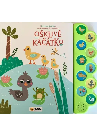 Ošklivé káčátko - Zvuková knížka - poslouchej a čti pohádku
