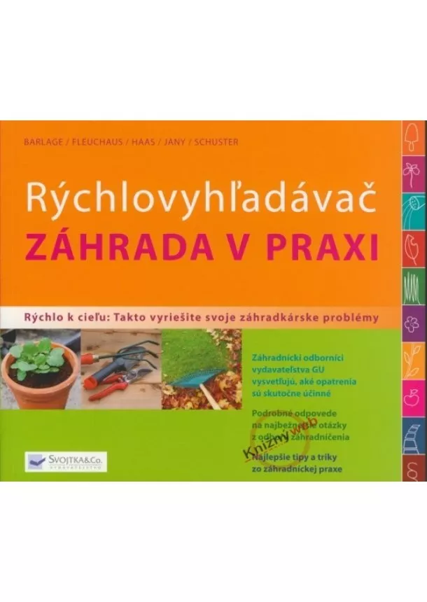 Kolektív - Záhrada v praxi - Rýchlovyhľadávač