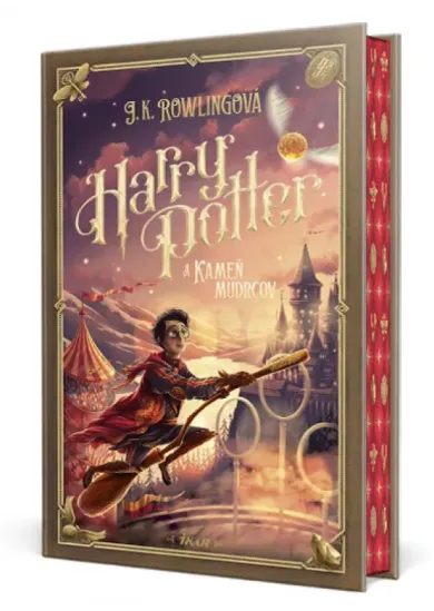Harry Potter 1: Harry Potter a Kameň mudrcov, 6., revidované vydanie (farebná oriezka)
