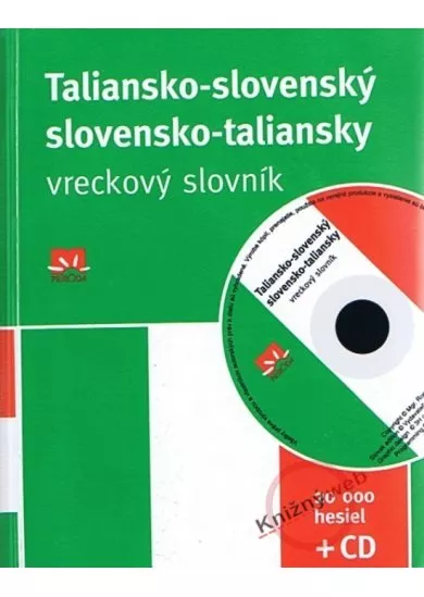 Taliansko-slovenský a slovensko-taliansky vreckový slovník + CD