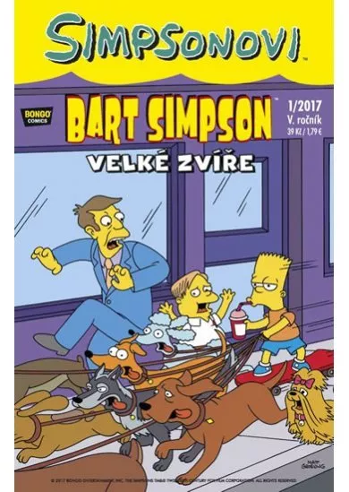 Simpsonovi - Bart Simpson 1/2017 - Velké zvíře