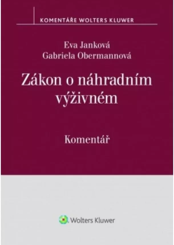 Eva Janková - Zákon o náhradním výživném