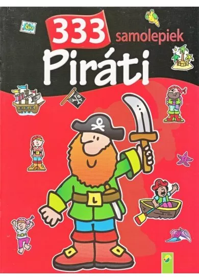 Piráti - 333 samolepiek