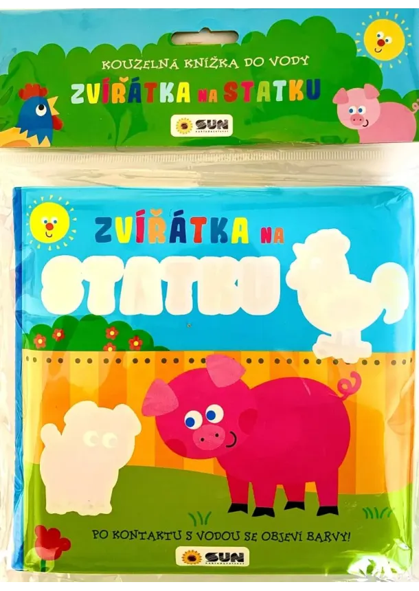 Zvířátka na statku - Kouzelná knížka do vody