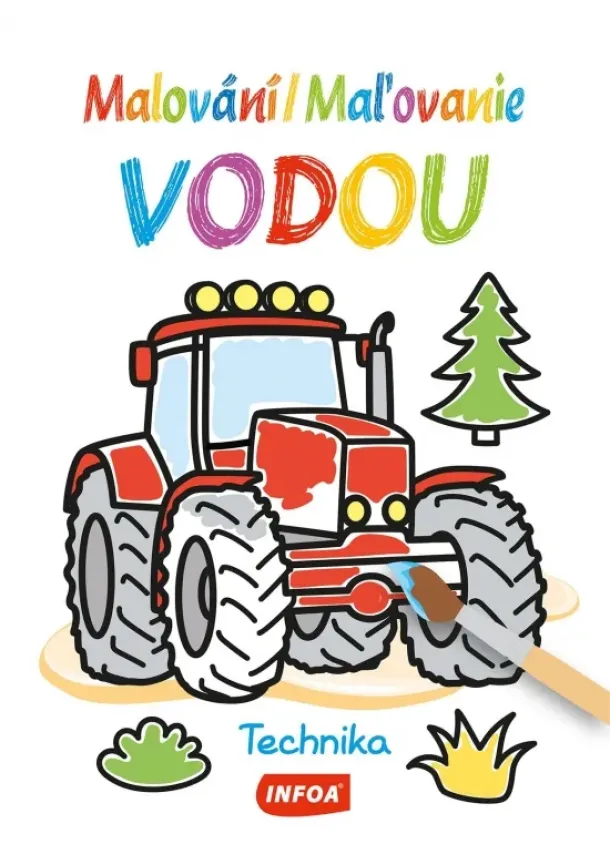 Maľovanie vodou -Technika