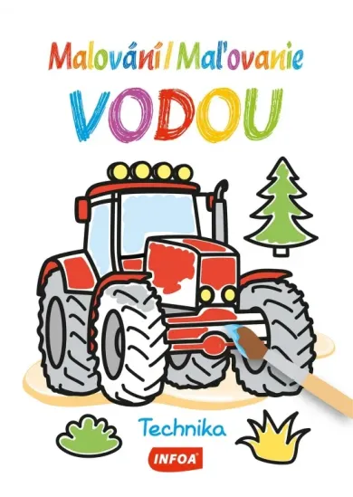 Maľovanie vodou -Technika