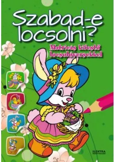 Szabad-e locsolni? - Matricás kifestő locsolóversekkel §H