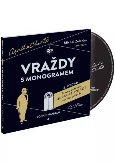 Vraždy s monogramem - 1xaudio na cd - mp3