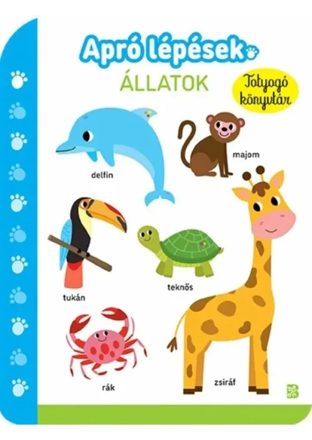 Lapozó - Apró lépések - Állatok - Totyogó könyvtár