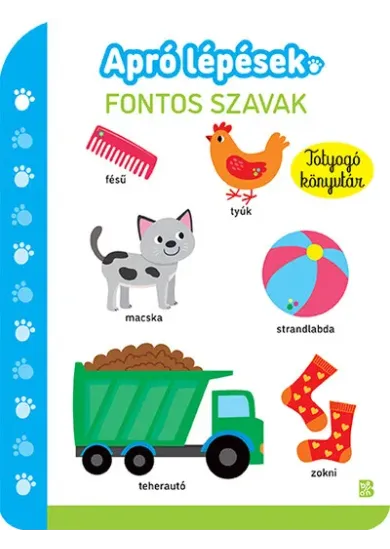 Apró lépések - Fontos szavak - Totyogó könyvtár