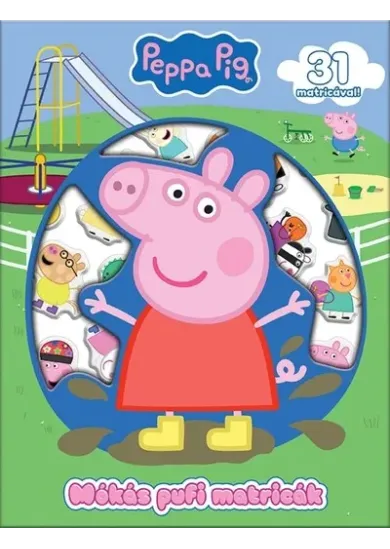 Peppa malac: Mókás pufi matricák